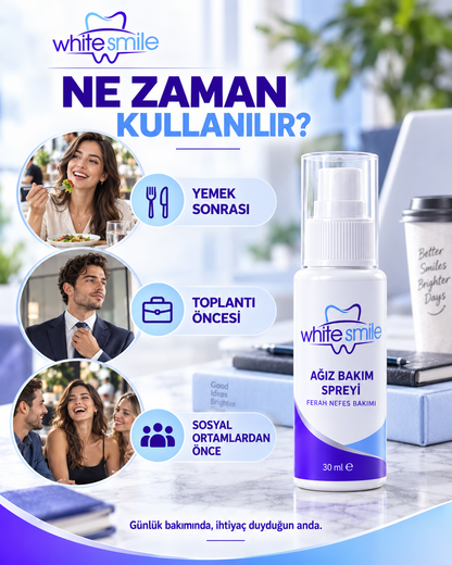 White Smile™ Ağız Koku Giderici
