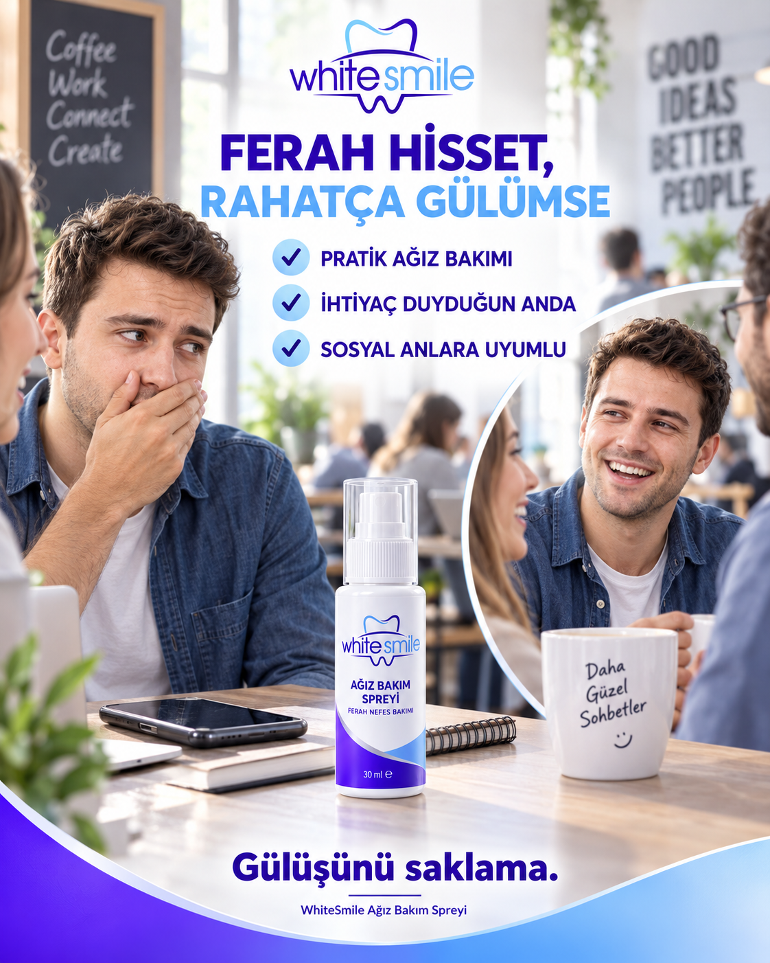 White Smile™ Ağız Koku Giderici